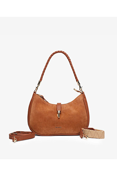 Greyder Kadın Taba Omuz Çantası 5Y2CN69722