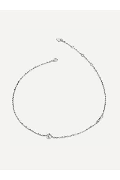 Guess قلادة من الخرز الكريستالي 7 مم