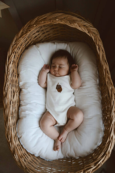 OhlalaKoala Palamut Embroidered Snap-On Bodysuit