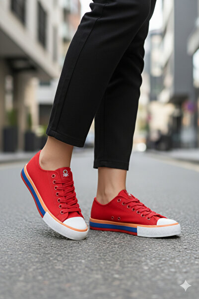 Benetton Summer Linen Women's Sneaker - Sport Shoes
