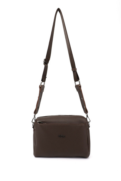 GÖNDERİ(R) Kadın Kahverengi Uzun Askılı Omuz Çantası