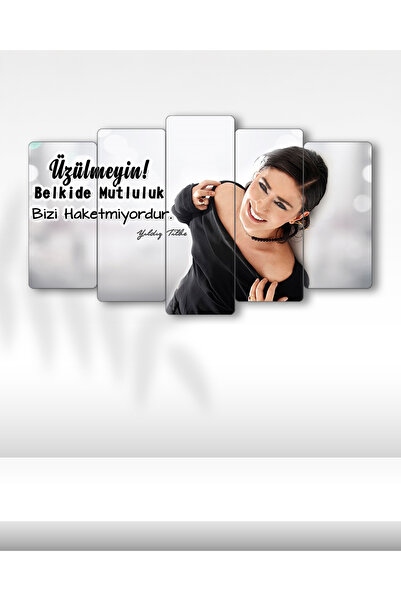 EVLOYA Yıldız Tilbe - 5 Parçalı Tablo