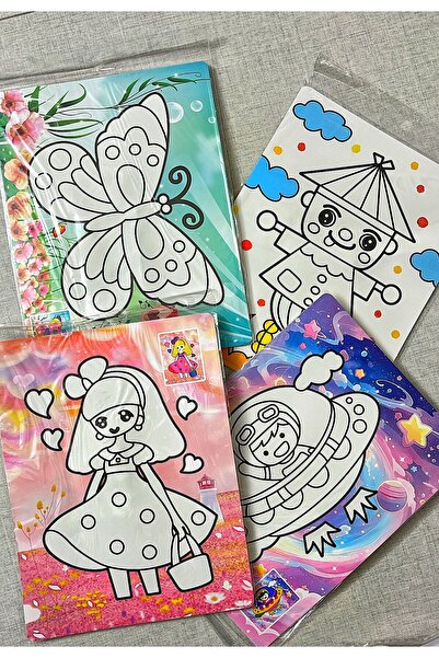 YouBox Figürlü Kum Boyama Seti