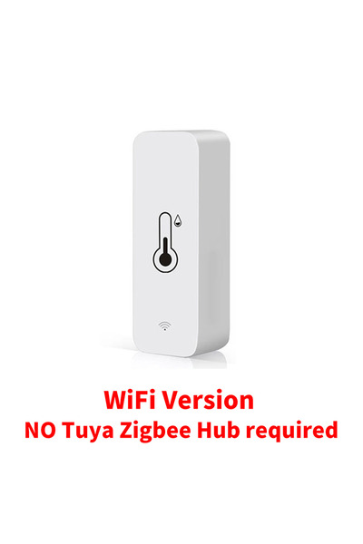 Choice مستشعر درجة الحرارة والرطوبة الذكي من تويا بتقنية الواي فاي، إصدار 1-4...