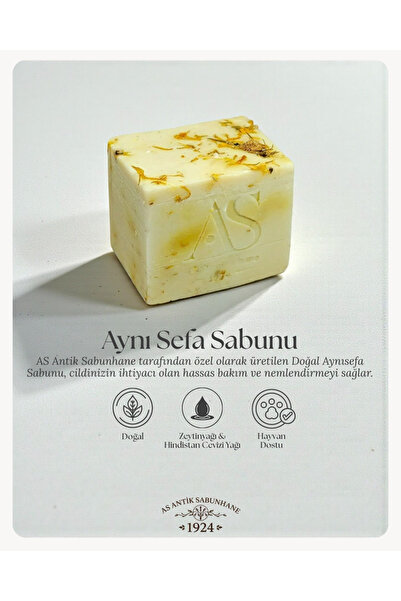 AS ANTİK SABUNHANE 1924 Doğal Aynısefa Sabunu - Cildiniz Için Doğanın Hediyesi