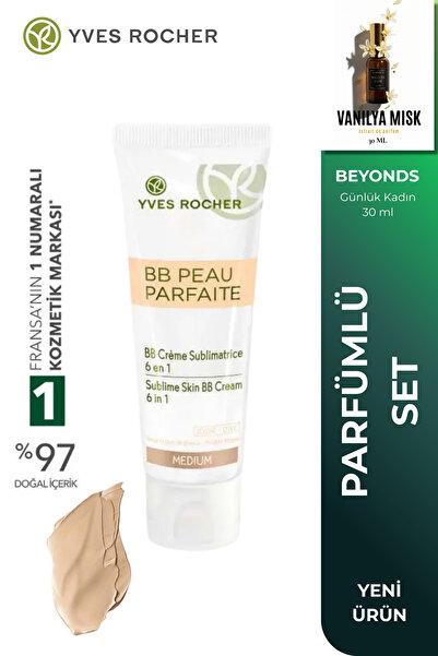 Yves Rocher Bb Cream with Light Coverage – for All Skin Types - Medium