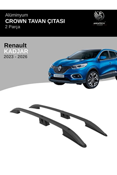 Turtle RENAULT KADJAR 2015-2022CROWN TAVAN ÇITASI -SİYAH
