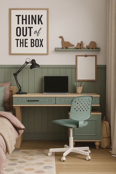 arionkids Gülsün Çocuk Çalışma Masası | MDF Kalite | Ağaç Ayaklı | Dayanıklı ...