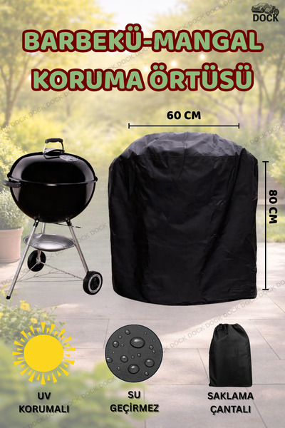 Dock MANGAL KORUMA ÖRTÜSÜ SİYAH ( 4 MEVSİM)