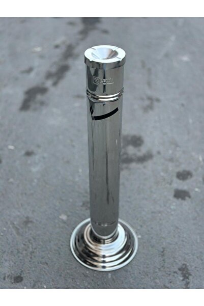 Genel Markalar Boru Tipi Sigara Küllüğü Metal İzmaritlik Dış Mekan Küllük Aya...