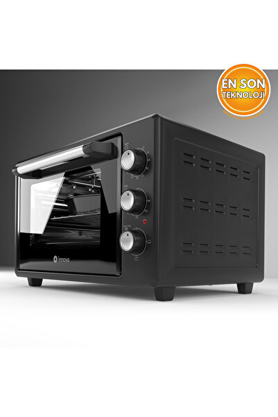 Innova 35 Litre Siyah Midi Fırın