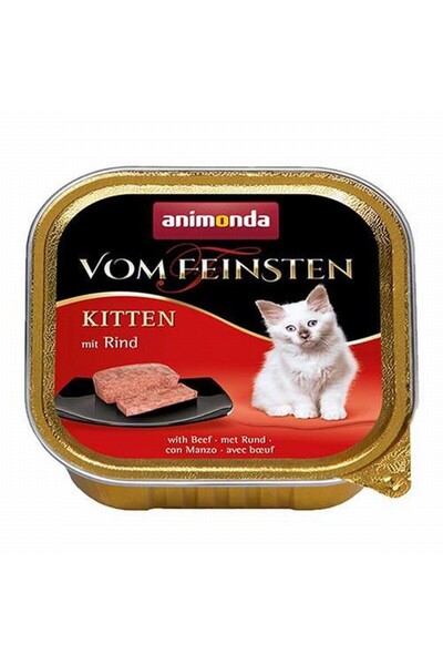 Animonda Vom Feinsten Kitten Biftekli Yavru Kedi Konservesi 100 Gr