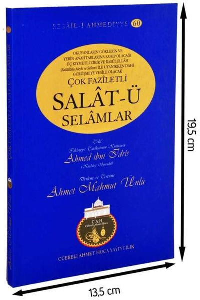 Cübbeli Ahmet Hoca Yayıncılık Çok Faziletli Salatü Selamlar