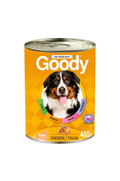 Goody Tavuklu Yetişkin Köpek Konservesi 12 Adet 400 Gr