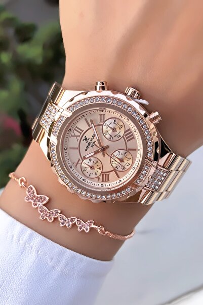 Daniel Klein Çelik Kordon Kadın Saat Bileklik Hediyeli