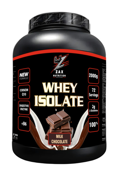 zax nutrition واي آيزوليت - شوكولاتة بالحليب 2000 جرام