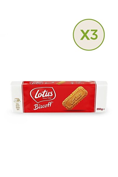 Lotus Biscoff Karamelize Bisküvi 250 G X 3