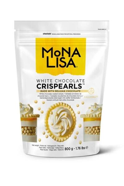 Monalisa Callebaut Crispearls Beyaz (0,8 Kg) (mona Lisa)