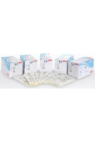 BRP قفازات جراحية معقمة مسحوقة رقم: 6.5 - 25 قطعة