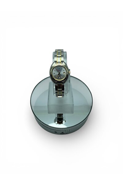 Orient Kadın Metalik Çelik Quartz Takvimli Kol Saati Gümüş Kadran Oval Kasa 2...