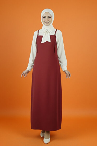 Lesa Wear Kadın Ayarlanabilir İp Askılı Jile Elbise