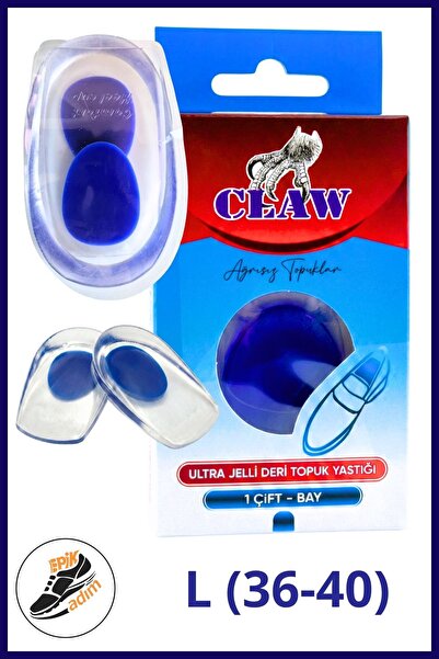 Claw Ultra Jelli Silikon Topuk Yastığı - Topuk Dikeni ve Ayak Ağrısı Giderici...
