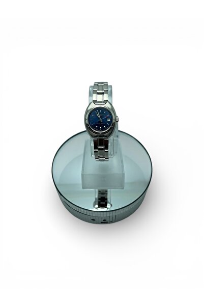 Orient Kadın Metalik Çelik Quartz Takvimli Kol Saati Parlament Mavisi Kadran ...