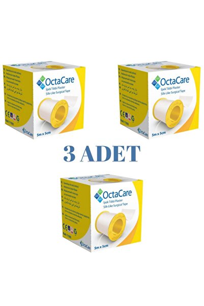 Octamed - İPEK FLASTER 5CMX5MT - 3 ADET