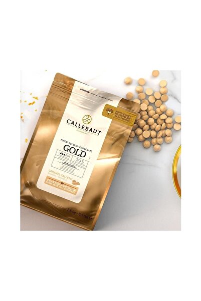 Callebaut Gold Karamel Drop Çikolata 2,5 Kg