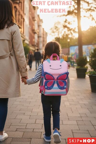 Skip Hop Дівчачий рюкзак Zoo Big Kid Butterfly