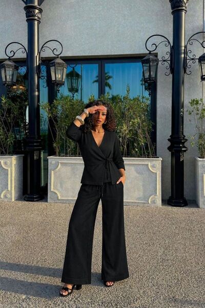 HAKKE Denim Önden Bağlamalı TAKIM