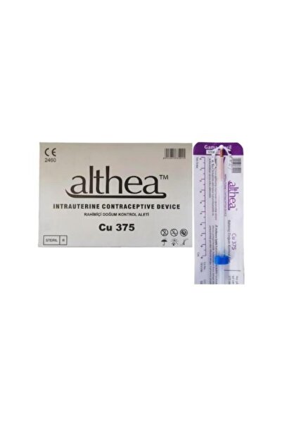 althea - RAHİM İÇİ DOĞUM KONTROL C SPİRAL - REF: CU 375 - 25 ADET