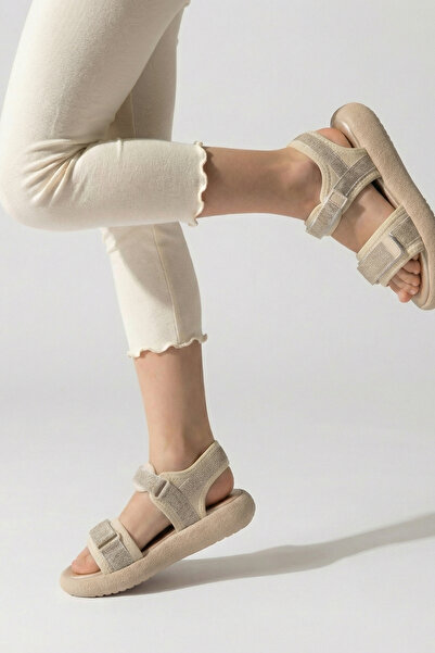 Moda Lime Unisex Çocuk Sandalet Önü Kapalı Sandalet Renkli Kız Sandalet Ortop...