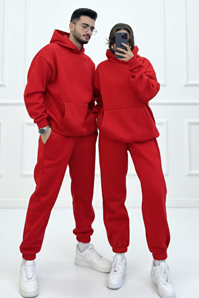 Runades Set de trening de iarnă unisex, special pentru cupluri, cu 3 fire O s...