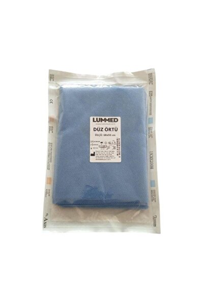 lummed - SERVİYET STERİL DÜZ ÖRTÜ SMS 60X90 - 10 ADET