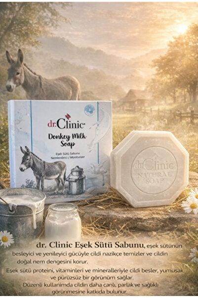 Dr. Clinic Donkey Milk Soap Moisturizing / Mouisturizer 100 g