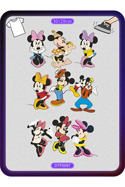 DYENOTE A4 Boyutunda Kumaşa Ve Deriye Baskı Kumaş Aplike Yama Ütü Ile Yapışan...