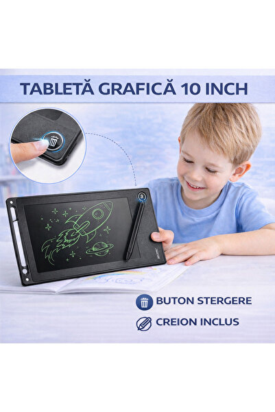 SMARTECH Tableta grafica de desenat pentru copii 10" diagonala, Drawing Table...