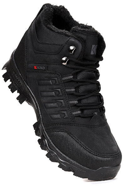 KARAMAZI Rune Günlük Fermuarlı Erkek Çocuk Bot Ayakkabı