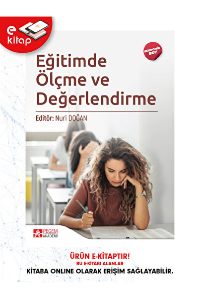 Pegem Akademi Yayıncılık Eğitimde Ölçme ve Değerlendirme (Ekonomik Boy) (e-ki...