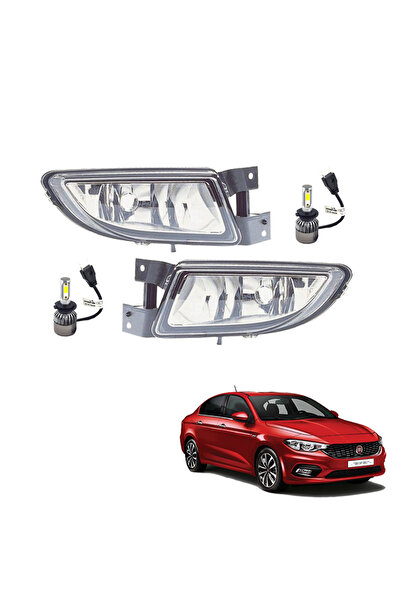 3 Tıkla Fiat Egea Sedan 2018 Sis Farı Takımı Led Xenon Set