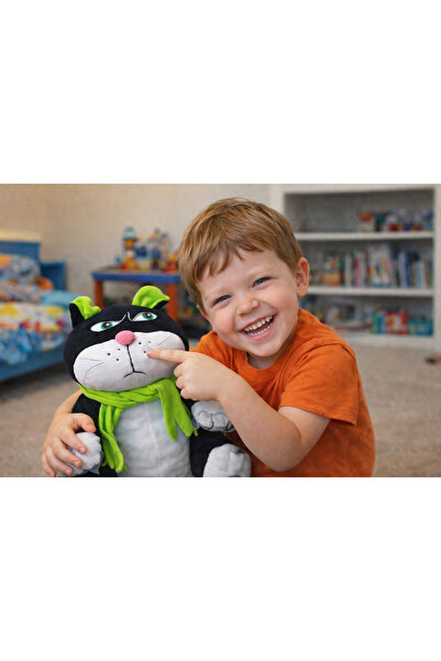 caps SEVİMLİ YUMUŞAK KEDİ ASABİ KEDİ PELUŞ OYUNCAKLAR & HEDİYELİK