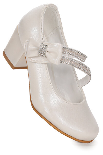 KARAMAZI Aisha Skin Daily Pantofi de seara pentru fete cu toc de 4 cm