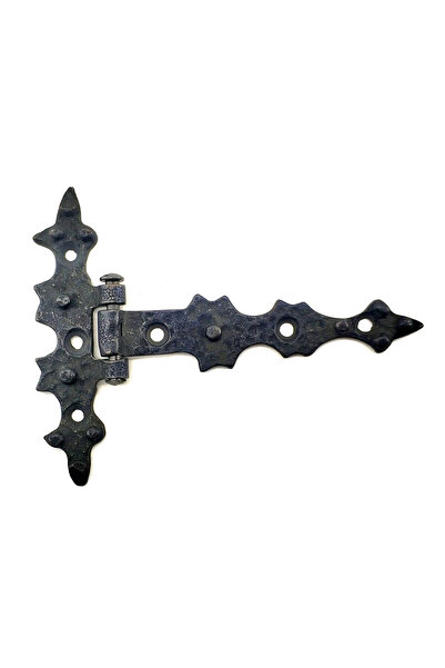 Skygo مفصلة نحاسية مزخرفة على الطراز العتيق مع ذيل نجمة - 85x110 ملم، أكسيد