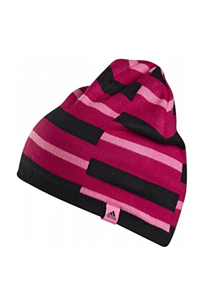 adidas W59308 STRIPY BEANIE 2-6 ani Beretă pentru copii roz
