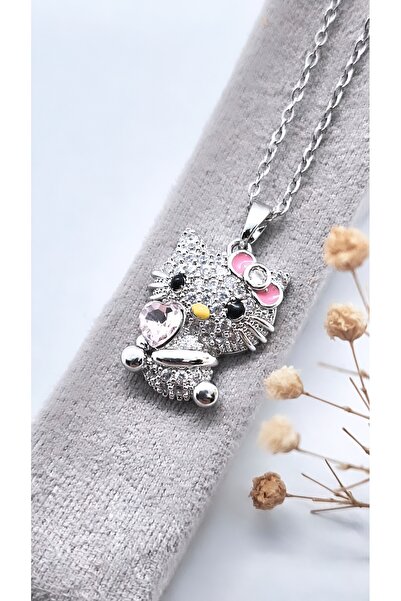 Serenity Princess Crown Hello Kitty Steel Necklace