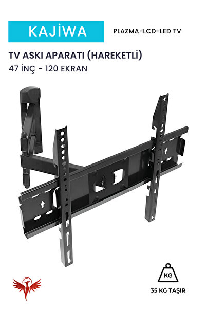 KAJİWA 47 İNÇ ASKI APARATI HAREKETLİ (120 EKRAN) Tüm Marka ve modellerle uyum...