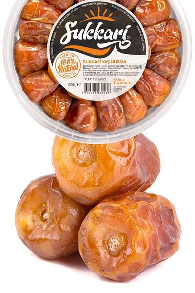 NUTAREL Sukkari Yaş Hurma - Premium 500 Gr.