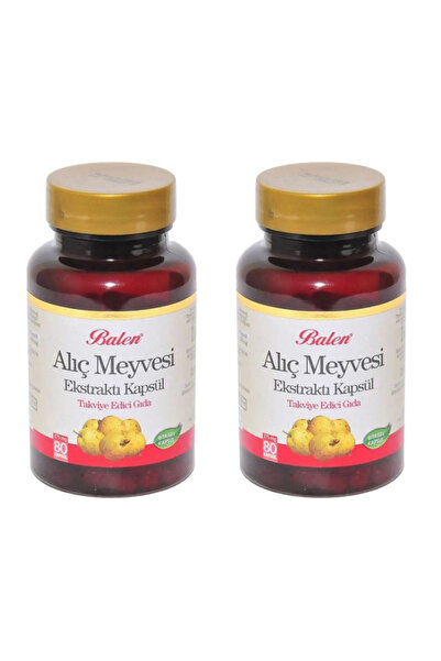Balen 2 Adet Alıç Meyvesi Ekstraktı Kapsül 80 Adet 375 Mg