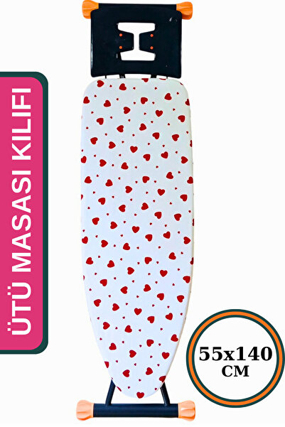 Ironing Board Case Large Drawstring Stopper Felted Case Cover Cloth 55x140cm Love